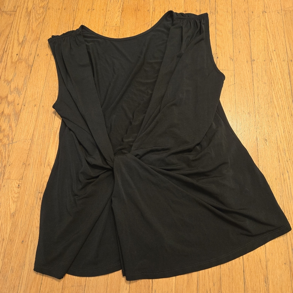 BCBGMaxAzria Knot Back Blouse